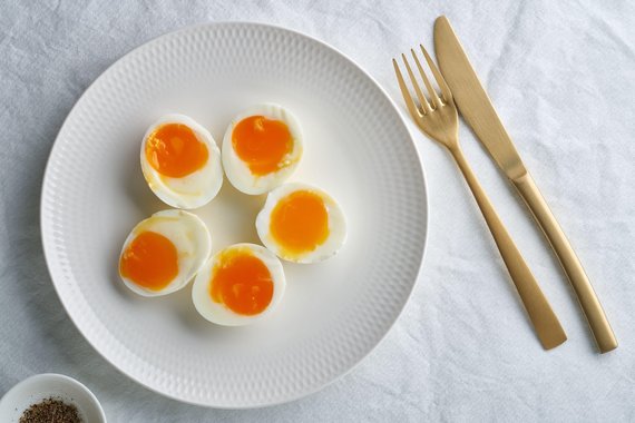 Photo by Vida Press / Boiled eggs with soft yolk