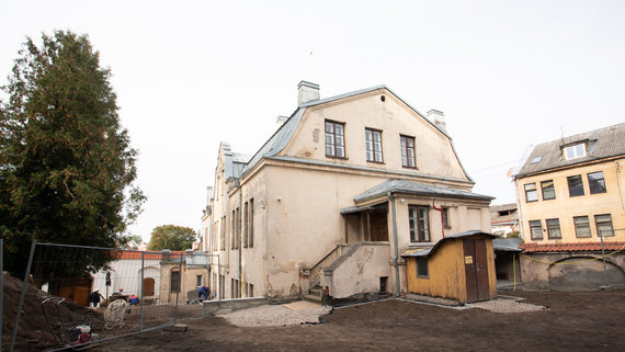 House in the Benedictine monastery of the Sisters of Kaunas, where Teofilius Matulionis lived