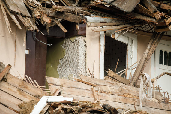 Erik Ovcharenko / 15min photo / House illegally demolished in Kaunas