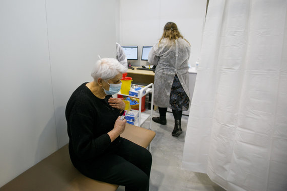 Erik Ovcharenko / 15min photo / Vaccination center inaugurated in Kaunas