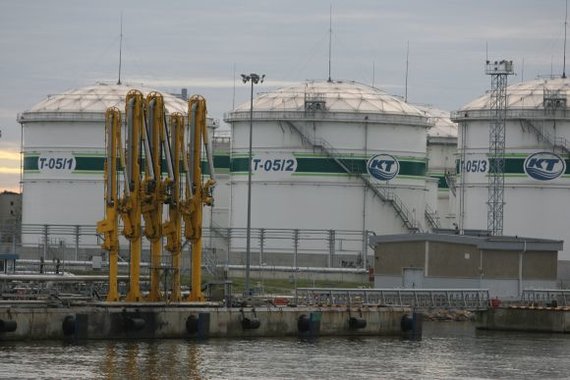 15min.lt photo / The port of Klaipeda will transfer oil from Venezuela.