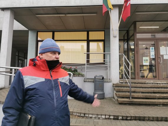 Photo by Aurelija Jašinskienė / 15min.lt / Vladas Bertašius at the Plungė District Court