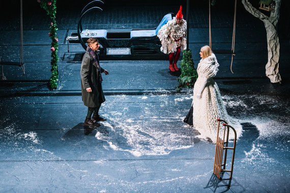 Domo Rimeikos nuotr./Scena iš spektaklio „Sniego karalienė“