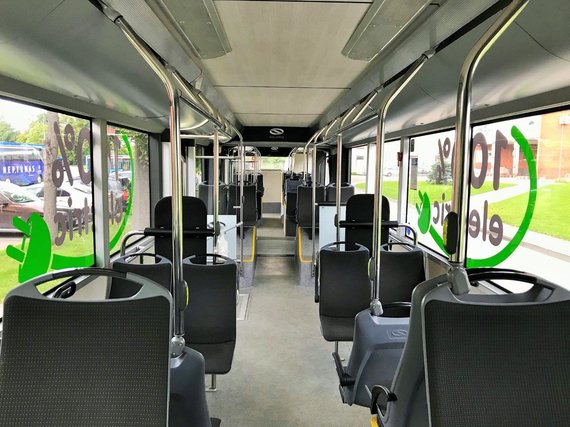 Klaipėdos autobusų parko nuotr. /Lenkiškas, 18 metrų, elektrinį autobusas.