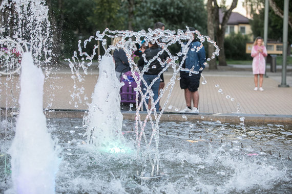 Julius Kalinskas / 15min photo / Palanga musical fountain