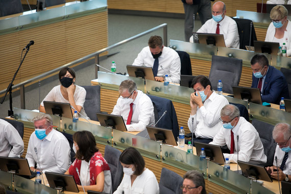 Photo by Julius Kalinskas / 15 minutes / Extraordinary session of the Seimas