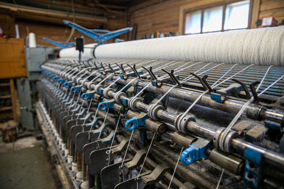 Julius Kalinskas / 15min photo / Eugenijus Majas Revenge wool spinning mill