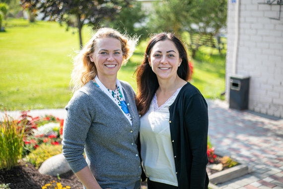 Photo by Julius Kalinskas / 15min / Ieva Ragauskienė (left) and Vaida Jančiauskienė