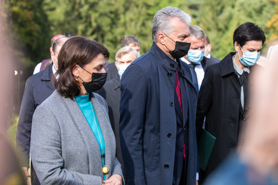 Julius Kalinskas / 15min photo / Inauguration ceremony of the tombstone of Adolfas Ramanauskas-Vanagas