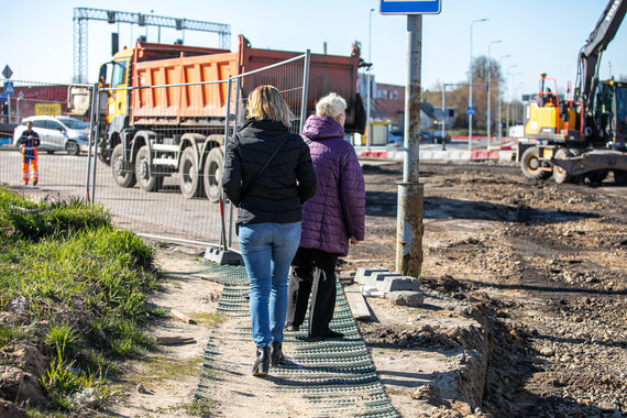 Photo by Julius Kalinskas / 15min / Liepkalnis and Minsko pl.  intersection