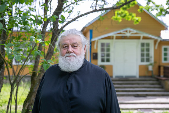 Photo by Julius Kalinskas / 15min / Father Georgijus Gaidukevičius