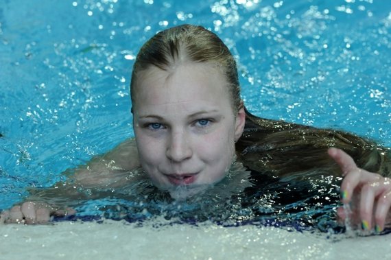 Photo by Alfredas Pliadzi / Rūta Meilutytė in 2011.