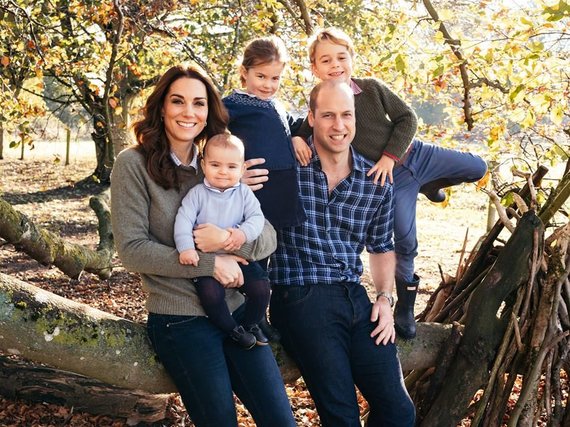 Photo by Matt Porteous / Prince William and the Duchess of Cambridge Catherine with children