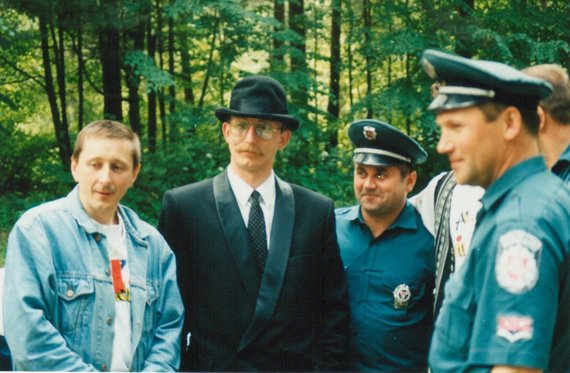 Photo from personal album / Vytautas Šerėnas and Arūnas Valinskas