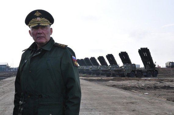 File photo of the Russian Defense Ministry from informnapalm.org/ General of the Army Alexander Dvornikov, Commander of the Southern Military District of the Russian Federation