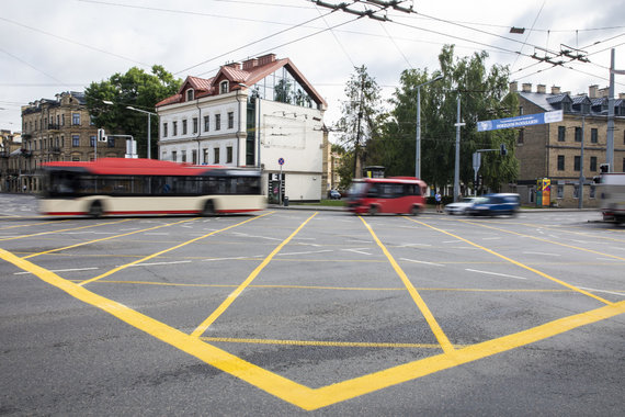 Luko Balandžio / 15min nuotr./Eismo pokyčiai Vilniuje daromi tam, kad saugiai ir patogiai jaustųsi visi eismo dalyviai