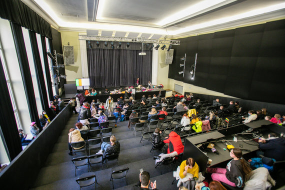 Teodoras Biliūnas / 15min photo / Refugee Registration and Assignment Center in Kaunas Culture Center