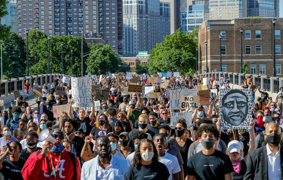 Reuters / Photo by Scanpix / Minneapolis Protest