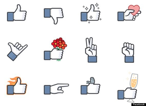 „Facebook“ iliustr./Naujieji ženklai