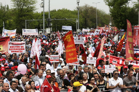 Scanpix / AP Photo / International Labor Day in Turkey