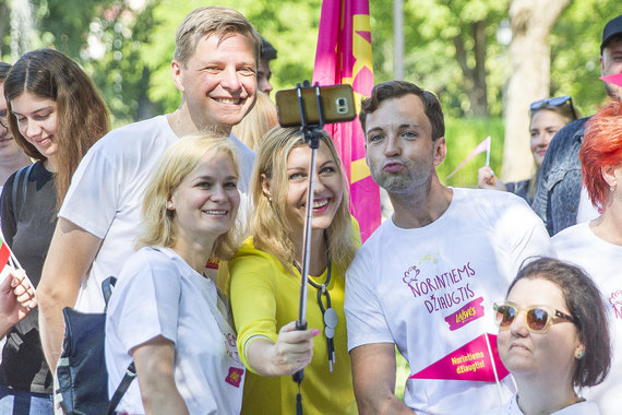 Rokas Lukoševičius / 15min photo / Announcement of the election campaign of the 