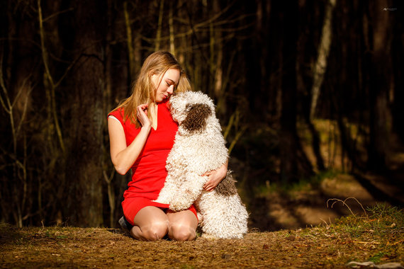 Personal file photo Julia Yershova with pets