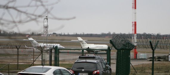 Photo of the Scanpix / Jevgenijus Prigožinas plane in Vilnius