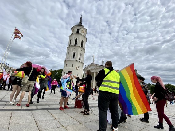 Photo by Valdas Kopūstas / 15min / LGBT Equality March in Vilnius