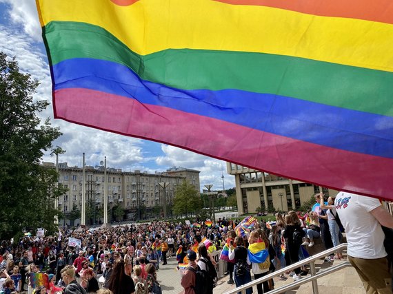 Photo by Valdas Kopūstas / 15-minute photo / LGBT march for equality in Vilnius