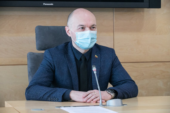 Photo of the Chancellery of the Seimas (author - Džoja Gunda Barysaitė) / Eugenijus Sabutis