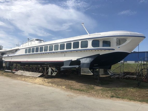 Photo of the Directorate of Waterways of the SE / The nostalgic Raketa will sail again in the Nemunas