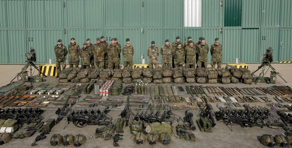 „Reuters“/„Scanpix“ nuotr./Vokiečių kariai ir karinė technika