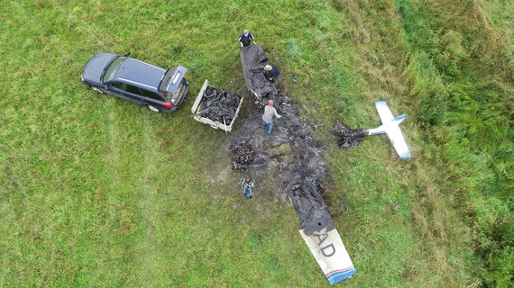 Photo of 15min / Plane landed at the Taurage airfield