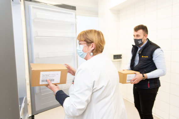 Photo of the municipality of the city of Kaunas / The new Modern vaccine has arrived in Kaunas