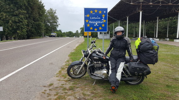 Photo from Stefan and Karina Bolliger's personal album / Swiss couple's first trip to Lithuania