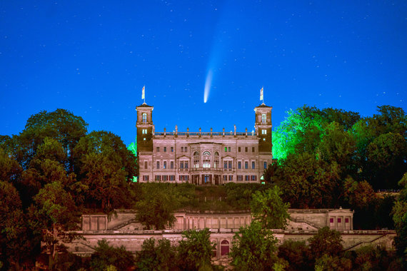 Scanpix Photo / Comet over Dresden