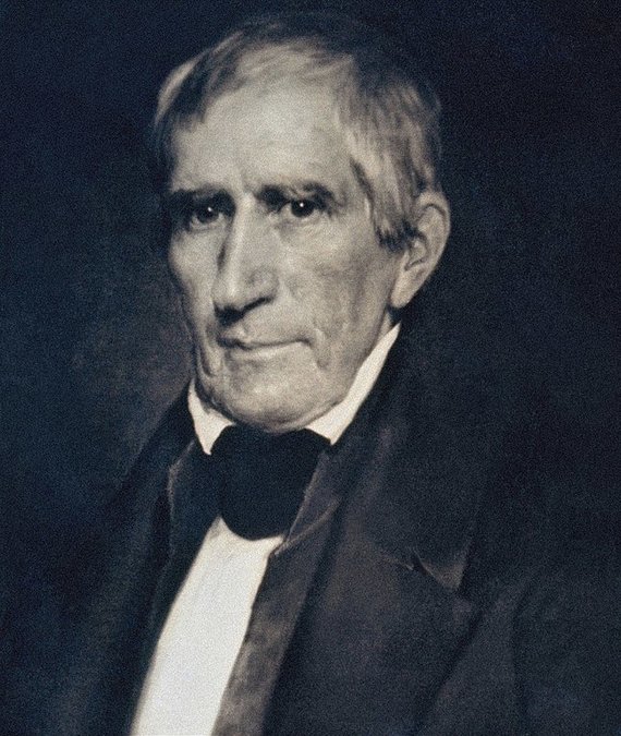 Photo by Wikimedia Commons / William Henry Harrison during its inauguration