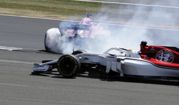   AFP / Photo Scanpix / Moment of the race 