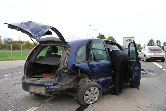 Photo by Tomas Markelevičius / 15min / At the accident site