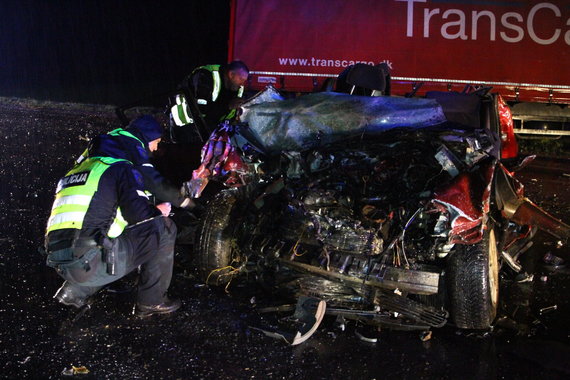 Photo by Tomas Markelevičius / 15min / At the scene of the accident