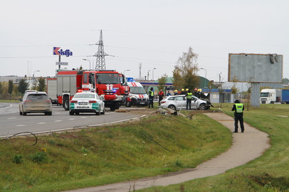 Photo by Tomas Markelevičius / 15min / At the scene of the accident