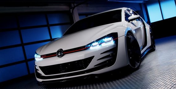 SWNS.com nuotr./„Volkswagen Golf Design Vision GTI“