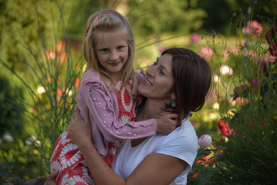 Photo by G.Navickaitė / M.Zapolska with her daughter Faustina