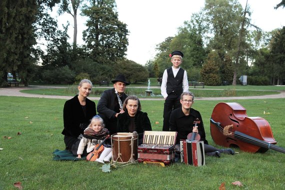 Photo of Kristina Kryžienė Family playing Jewish music