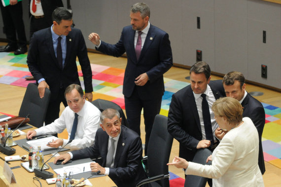 AFP / Scanpix photo / European Council meeting