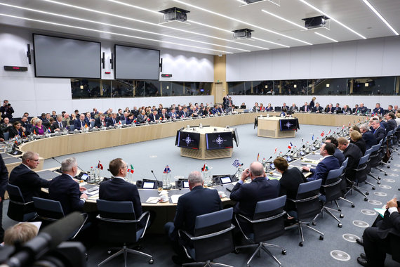 Photo by Scanpix / Meeting of NATO Defense Ministers in Brussels