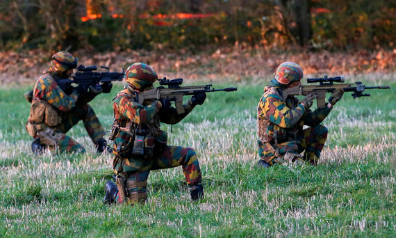 Reuters / Scanpix photo / Belgian special forces during the exercise