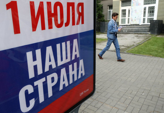 Scanpix photo / ITAR-TASS / Russia prepares for referendum on constitutional amendments