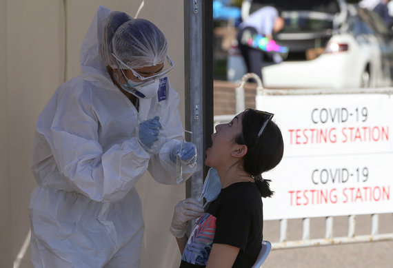 Reuters / Scanpix photo / Fighting the coronavirus in Kazakhstan