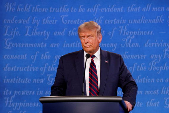 Reuters / Photo by Scanpix / Donald Short during the debate